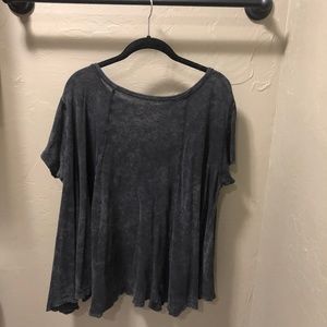 Free People Tops - Free People We the Free Charcoal Tee Free People Tops - Free People We the Free Charcoal Tee